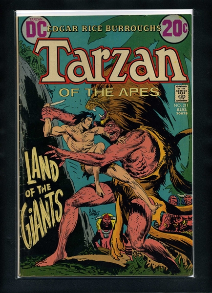 Tarzan #211 VG 1972 DC Comic Book